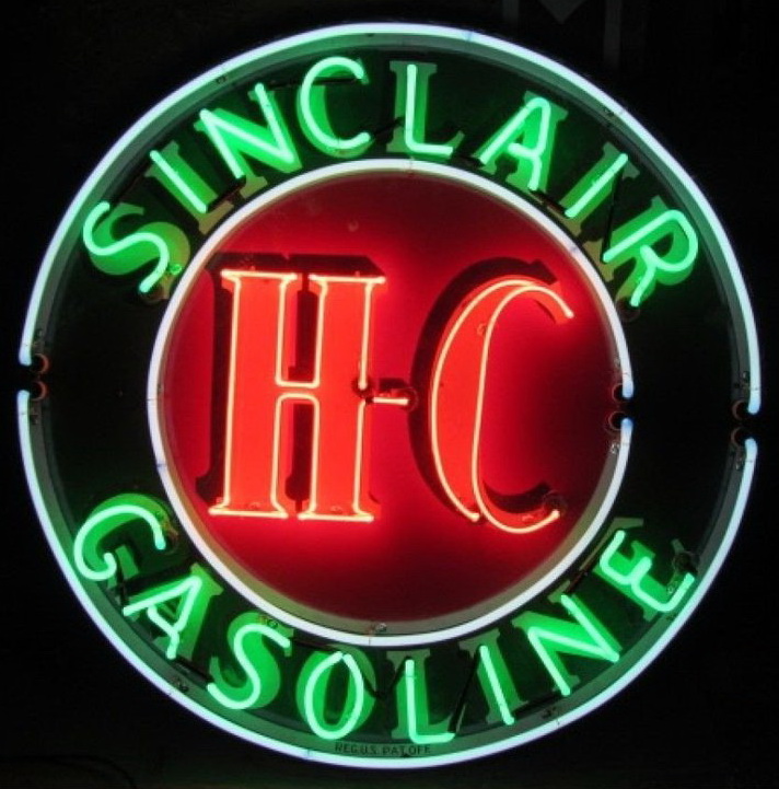 Sinclair Gasoline HC Neon Sign